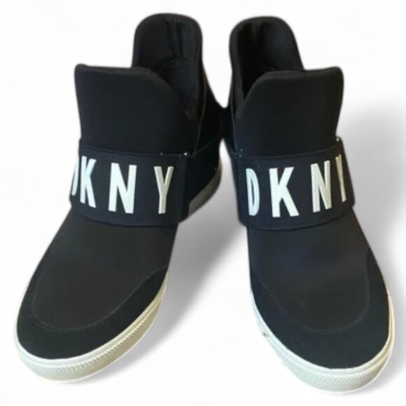 Dkny Womens Cosmos Hight Top Pull on Fashion Sneakers - Picture 2 of 2